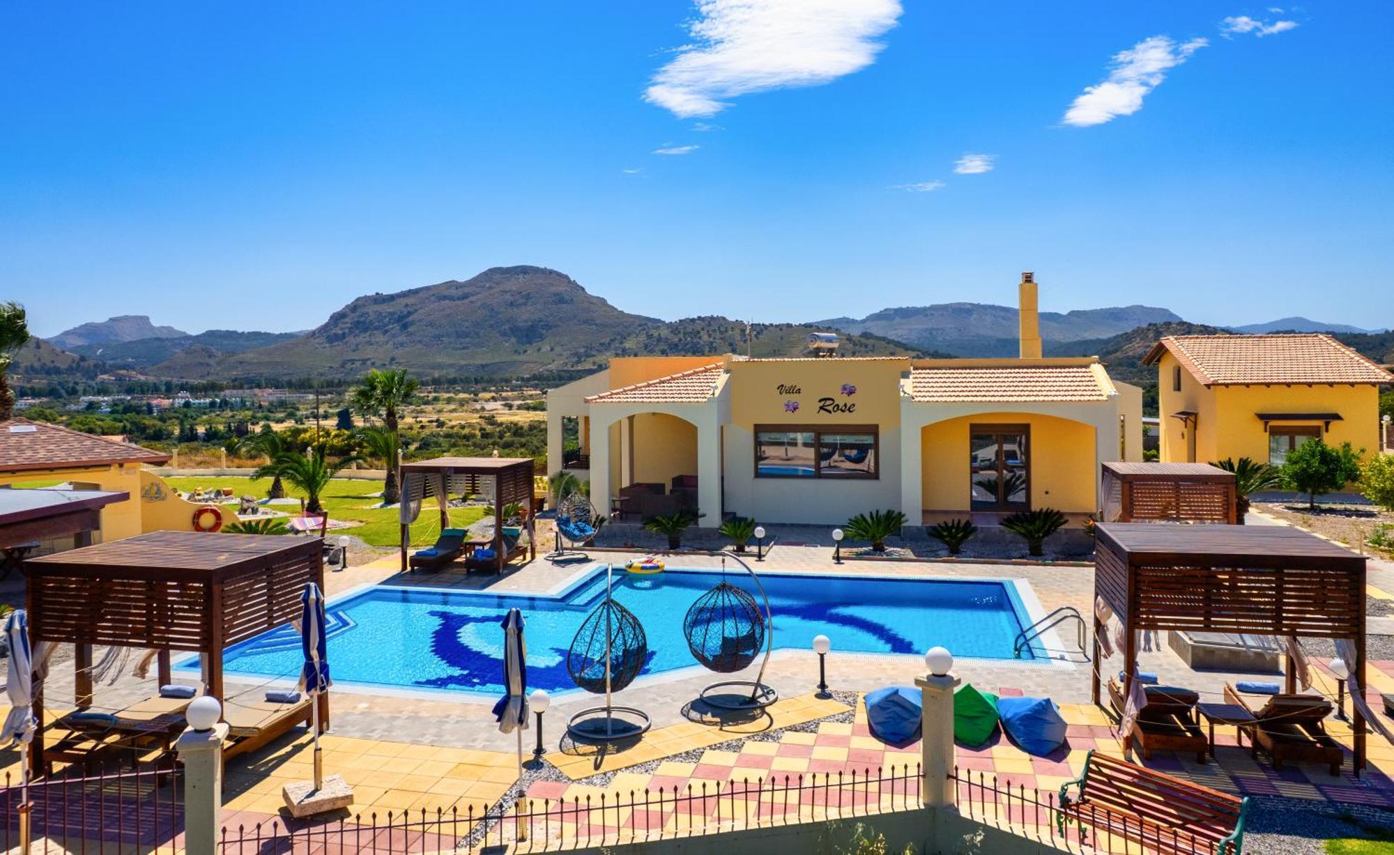 Villa Rose Kolymbia Exteriör bild